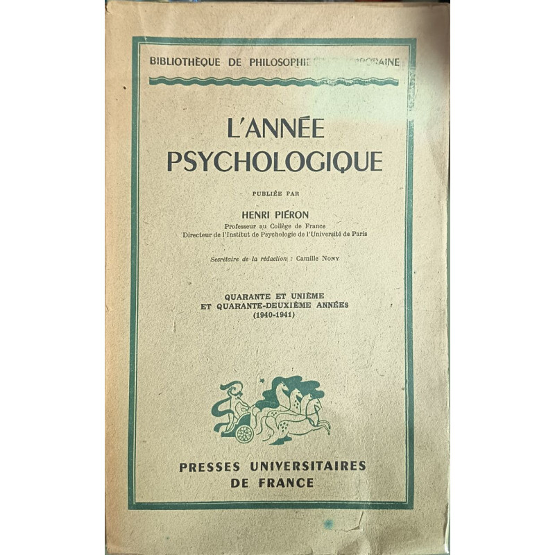 L'Année psychologique