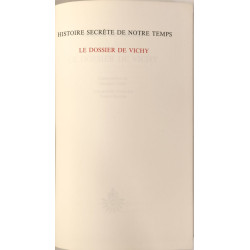 Le dossier de Vichy
