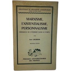 Marxisme Existentialisme Personnalisme