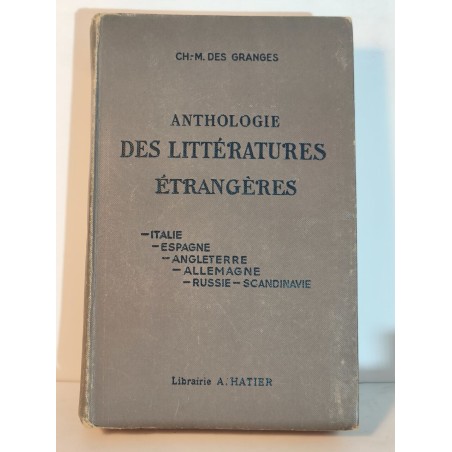 Anthologie des littératures étrangères