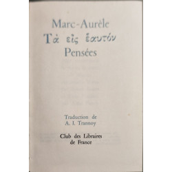 Pensées/ exemplaire numéroté