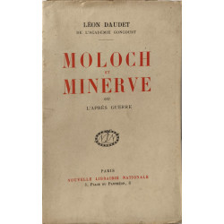 Moloch et Minerve ou L'Après Guerre EO numéroté