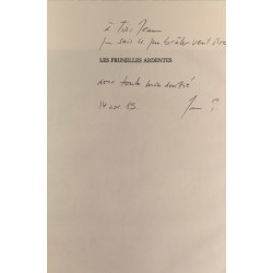 Les Prunelles Ardentes - dédicacé par l'auteur EO