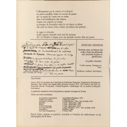 Les Prunelles Ardentes - dédicacé par l'auteur EO