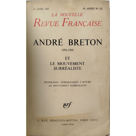 La nouvelle revue française - André Breton 1896-1966 et le...