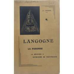 Langogne la paroisse la dévotion à Notre-Dame de Tout-Pouvoir