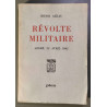 Revolte militaire alger 22 avril 1961