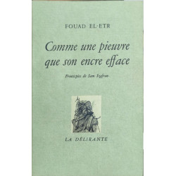Comme une pieuvre que son encre efface - frontispice de Sam Szafran