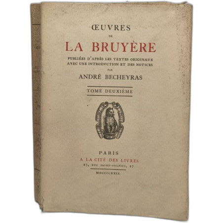 Œuvres de La Bruyère Tome 2