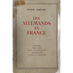 Les Allemands en France
