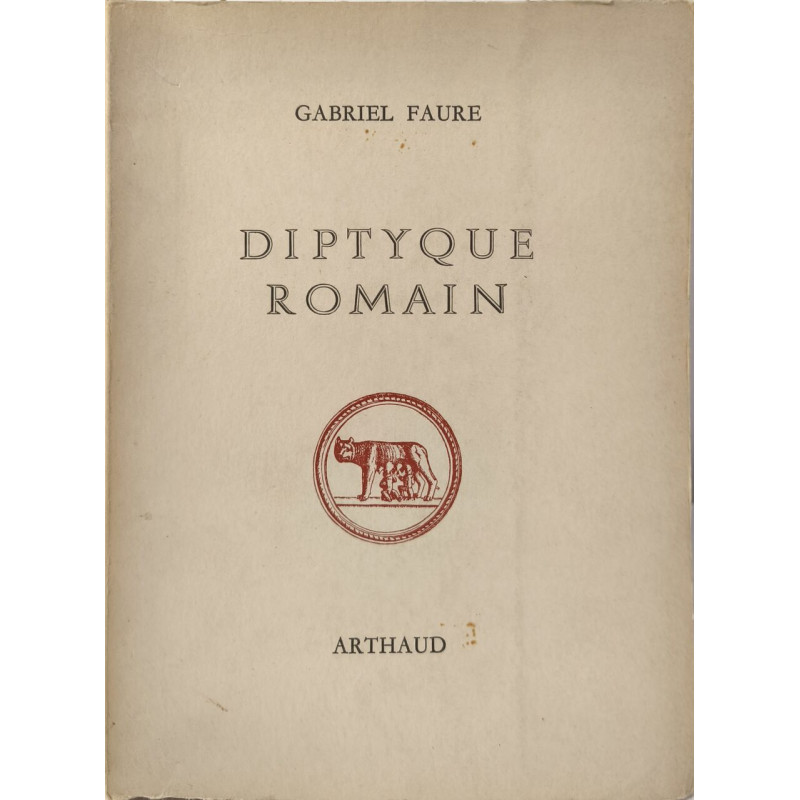 Diptyque Romain ouvrage numéroté 8 / 1000