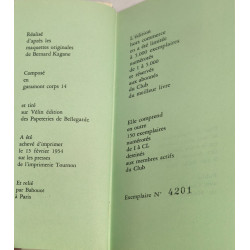 Electre numéroté ouvrages avec truffages