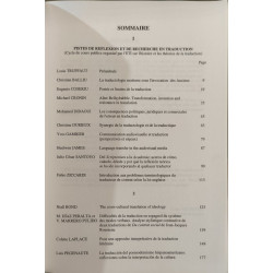 Parallèles - Cahiers de l'Ecole de Traduction et d'Interprétation