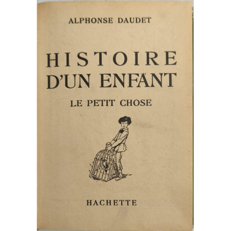 Histoire d'un enfant