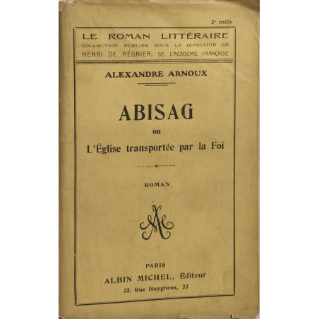 Abisag ou L'Église transportée par la Foi
