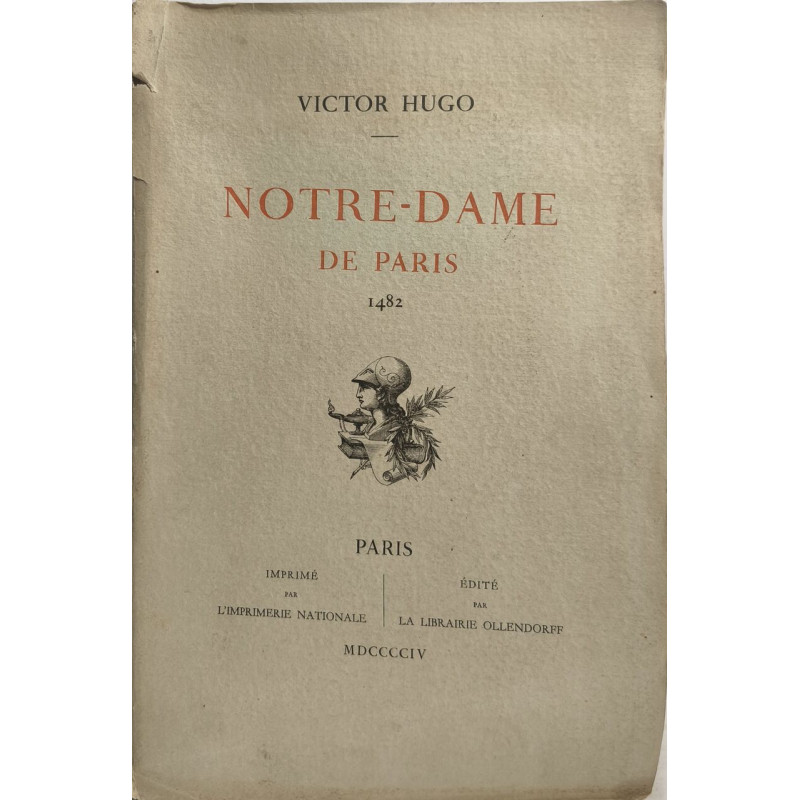 Notre-dame de paris 1482 tome deuxième