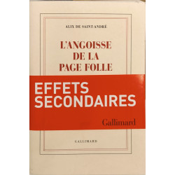 L'angoisse de la page folle