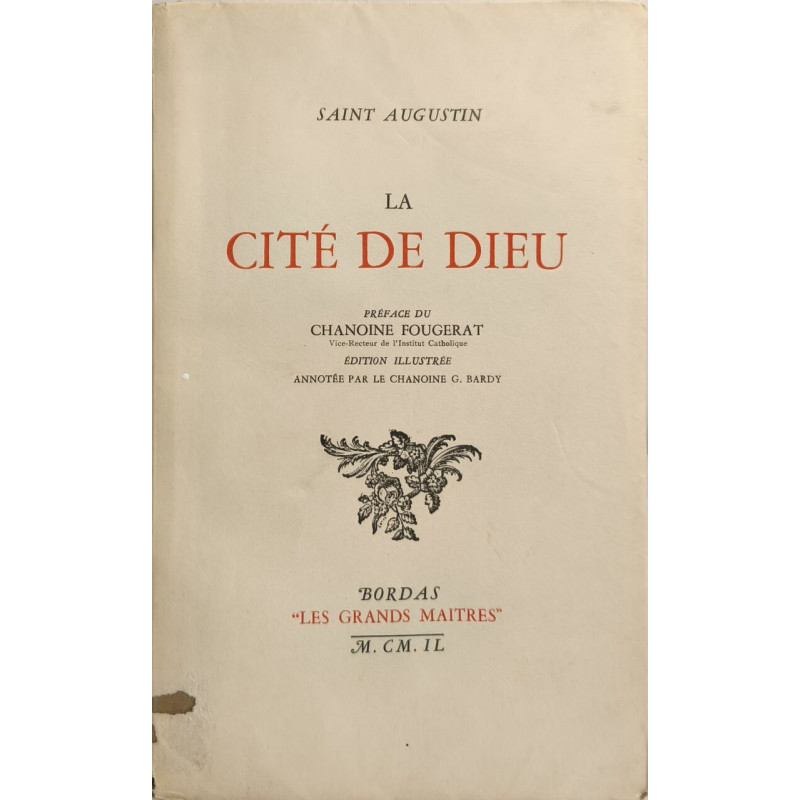 La Cité de Dieu édition illustrée