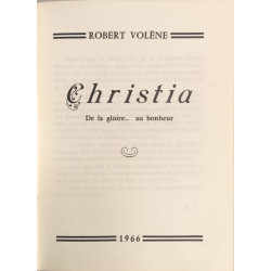 Christia de la gloire...au bonheur