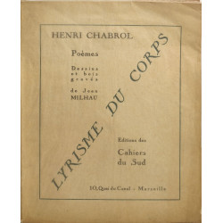 Poèmes Lyrisme du corps dessins et bois gravés de Jean Milhau...