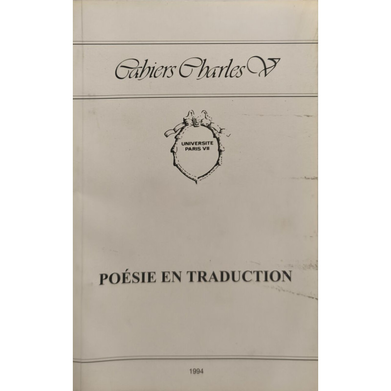 Poésie en traduction n° 17
