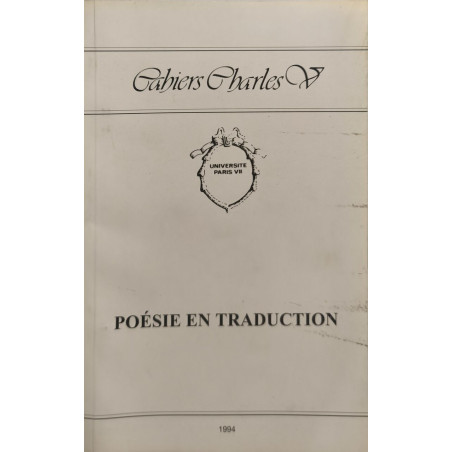 Poésie en traduction n° 17