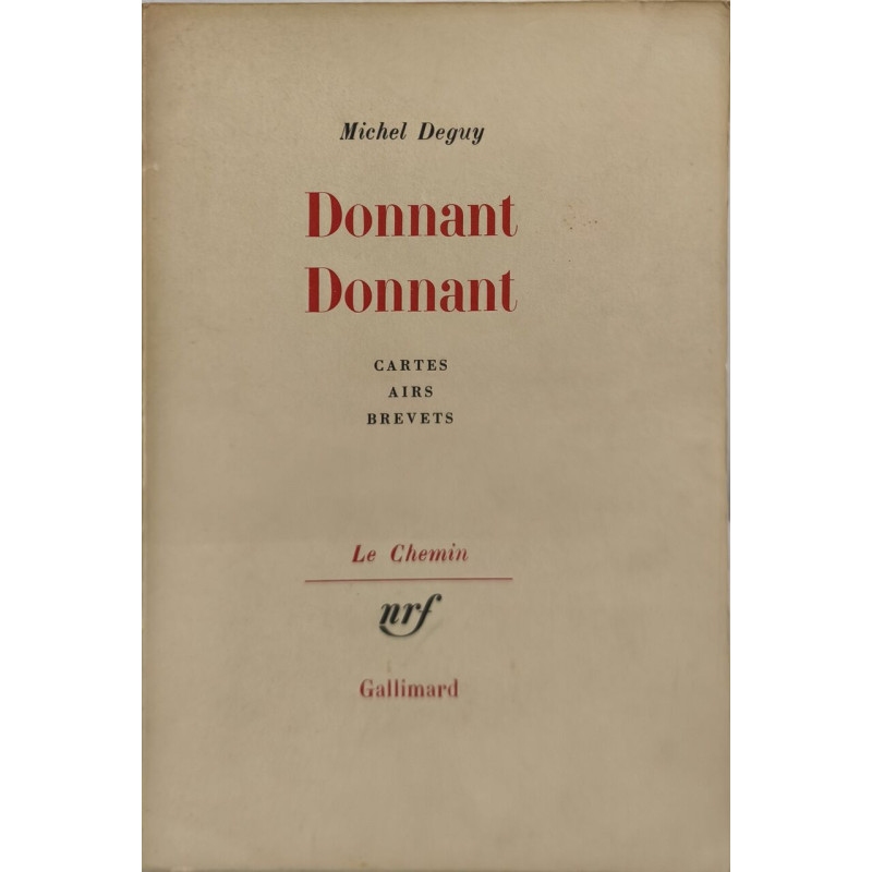 Donnant donnant : cartes airs brevets