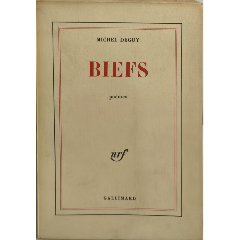 Biefs /EO numerotée 932/ 2525
