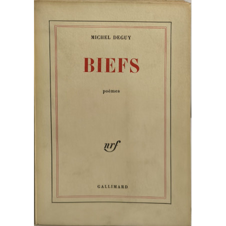 Biefs /EO numerotée 932/ 2525