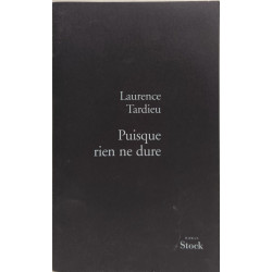 Puisque rien ne dure
