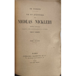 Vie et aventures de Nicolas Nickleby tome 1 et 2