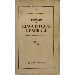 Essais de linguistique générale