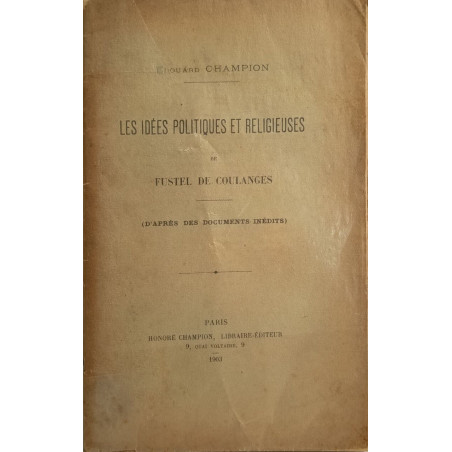 Les idées politiques et religieuses