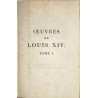 Oeuvres de Louis XIV 6 tomes