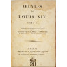 Oeuvres de Louis XIV 6 tomes