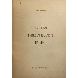 Les Corses entre l'insularité et l'exil