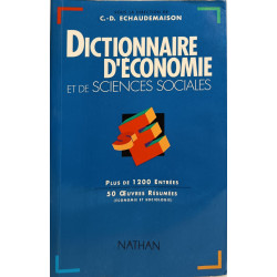 Dictionnaire d'économie et de sciences sociales