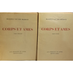 Corps et ames tome I et II - numéroté 1348/3000