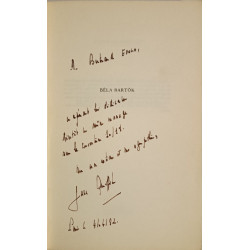 Béla Bartók (Musique Mazarine) - dédicacé par l'auteur