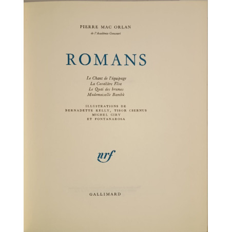 Romans - numéroté 7335/10250 - illustrations de kelly csernus ciry...