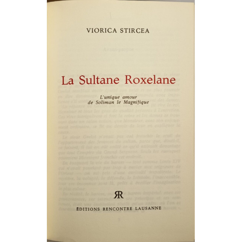 La Sultane Roxelane
