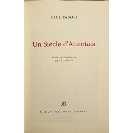 Un Siècle d'Attentats