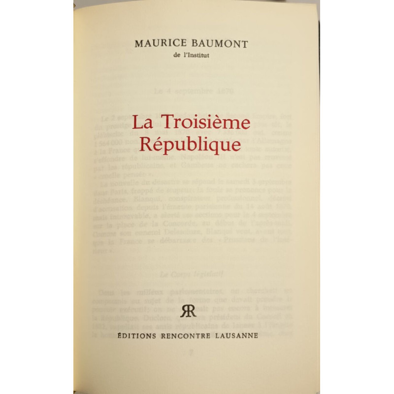 La Troisième République