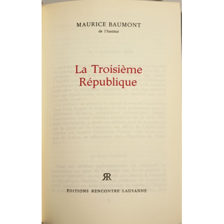 La Troisième République