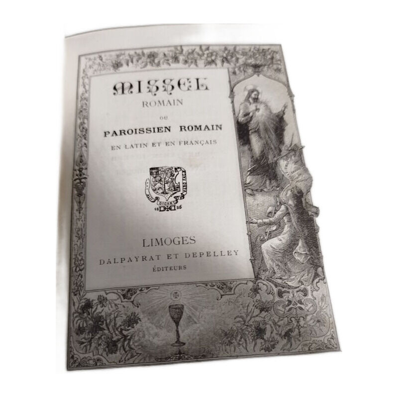 Missel Romain ou Paroissien Romain en Latin et en Français