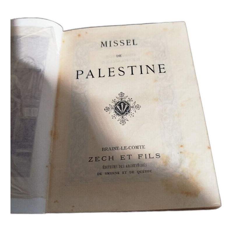 Missel de Palestine