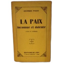 La Paix inconnue et dolente