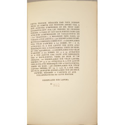 La Fanfarlo le jeune enchanteur suivis de Choix de maximes...