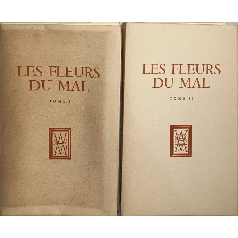 Les Fleurs du Mal édition ornée de 32 Eaux-fortes originales par...
