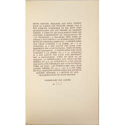 Les Fleurs du Mal édition ornée de 32 Eaux-fortes originales par...